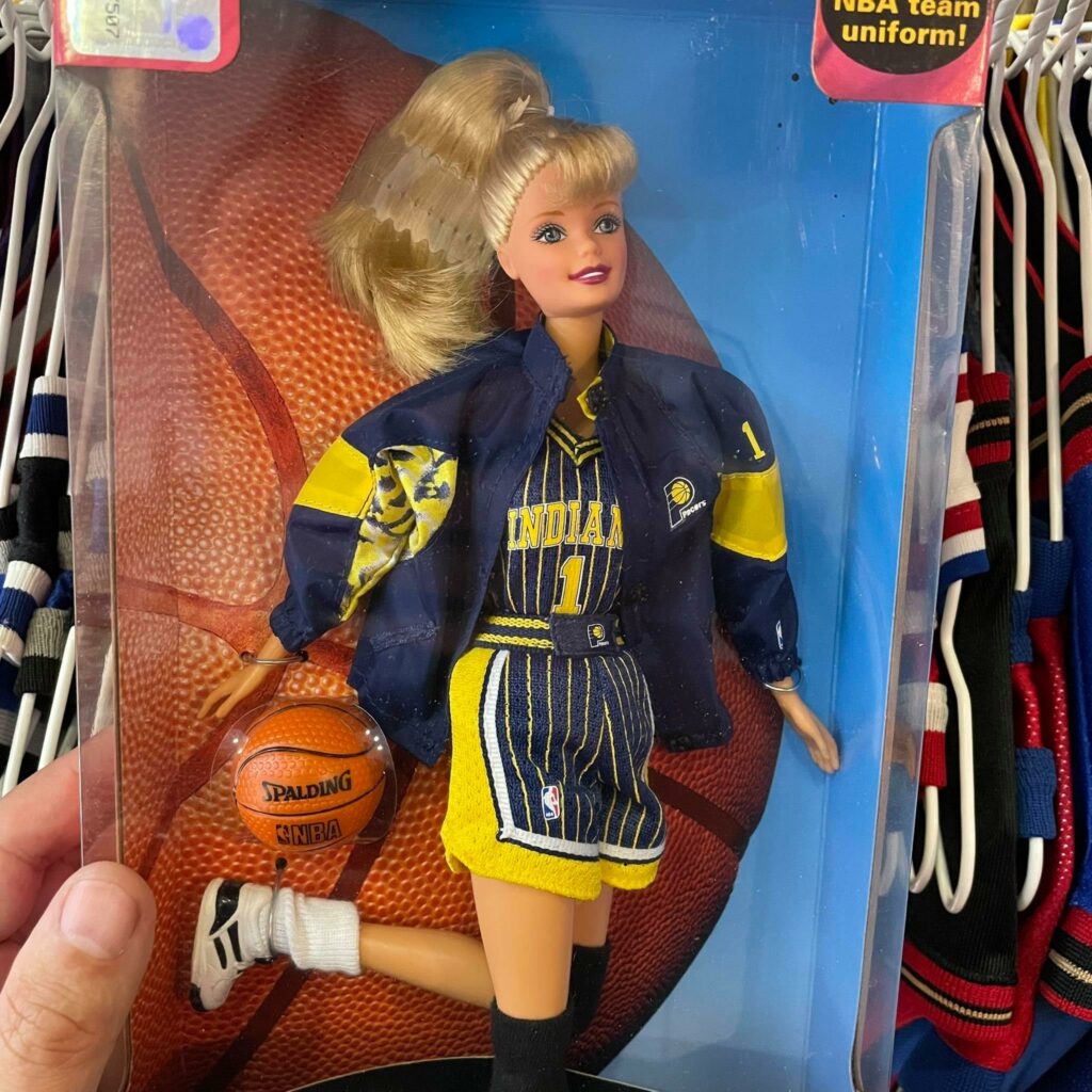 NBA ホークス バービー人形 1998年モデル バービーコレクティブルズ Barbie Collectibles レアアイテム