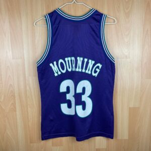 Vintage 1990s Charlotte Hornets Starter Baseball Jersey Alonzo