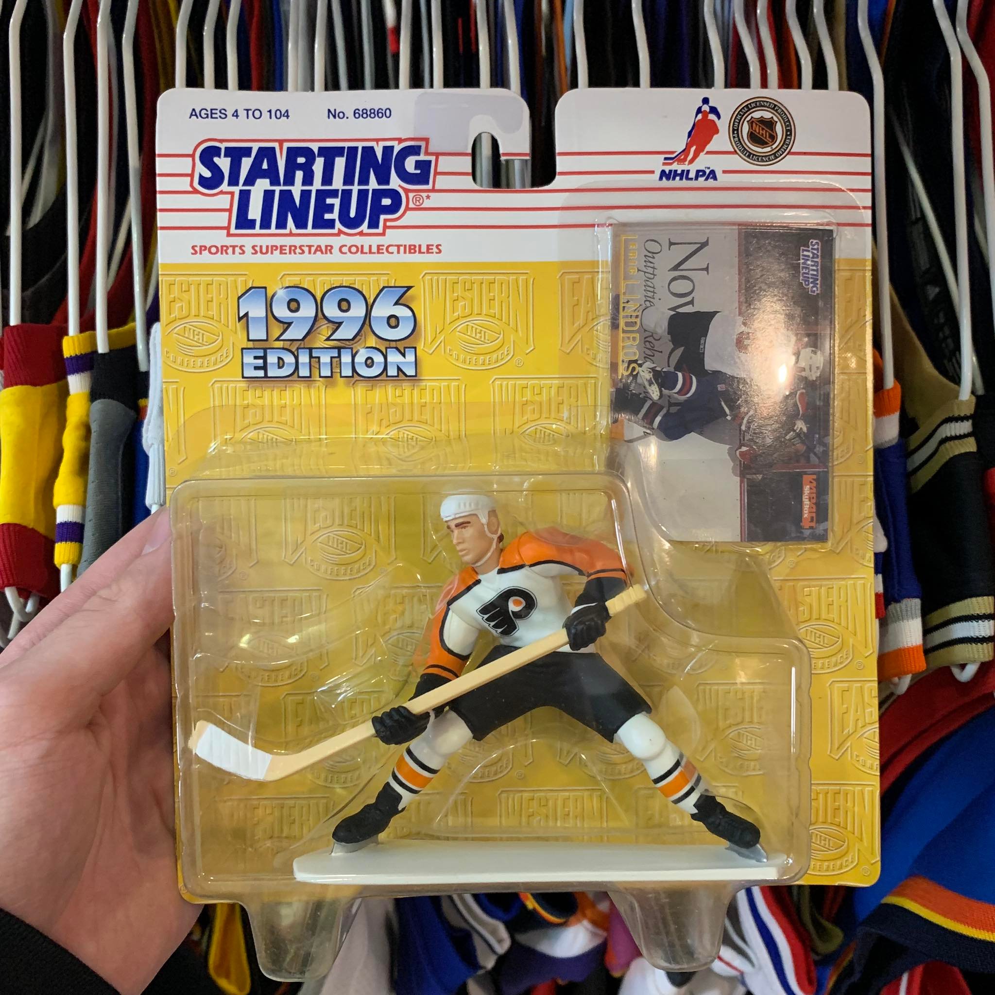 Philadelphia Flyers Eric Lindros Starting Lineup Vintage NHL Figure
