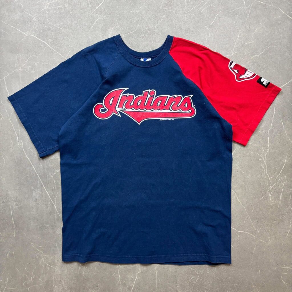 Cleveland Indians Vintage 1994 Starter MLB T Shirt L