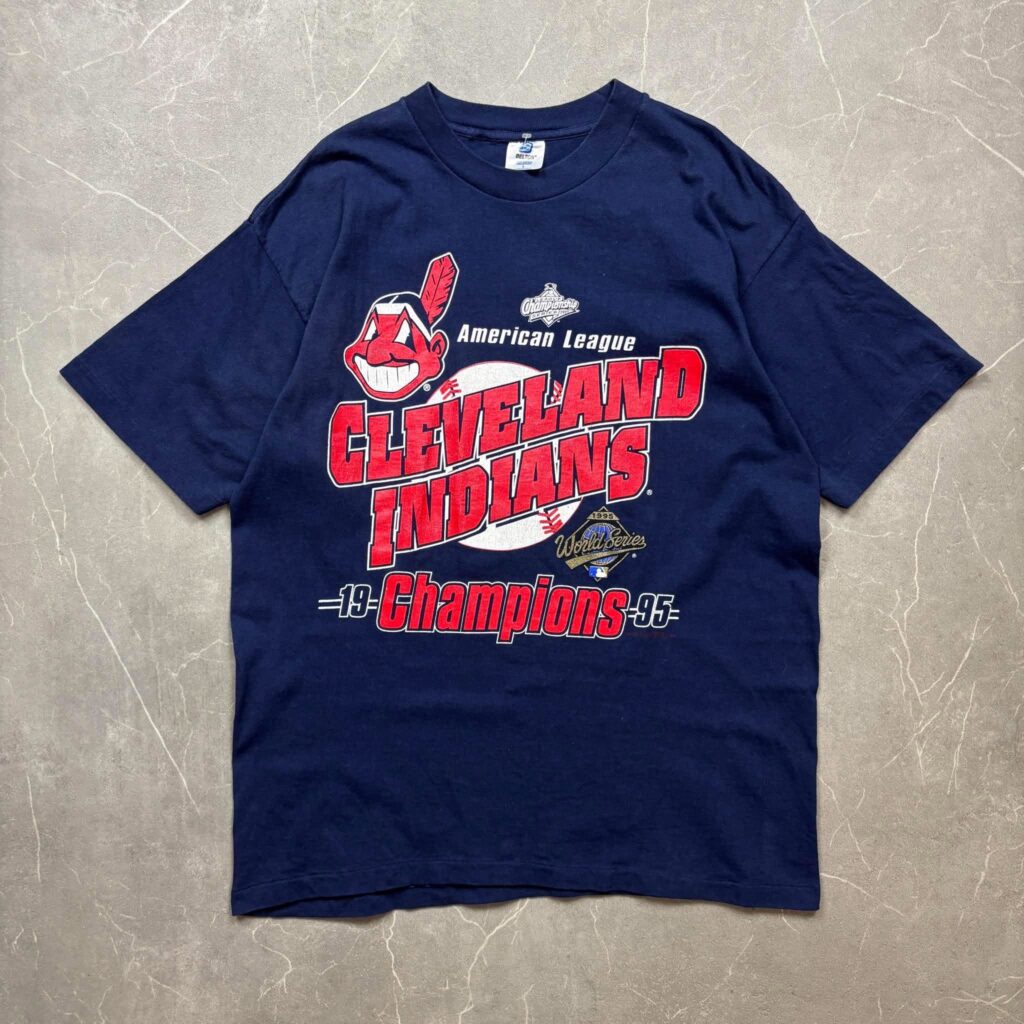 Cleveland Indians Vintage 1995 Champions MLB T shirt L