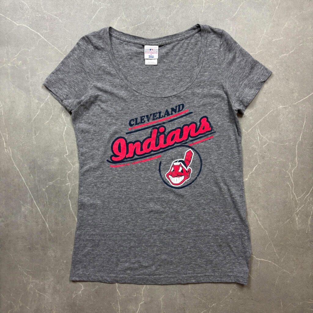 Cleveland Indians Womens MLB T Shirt L
