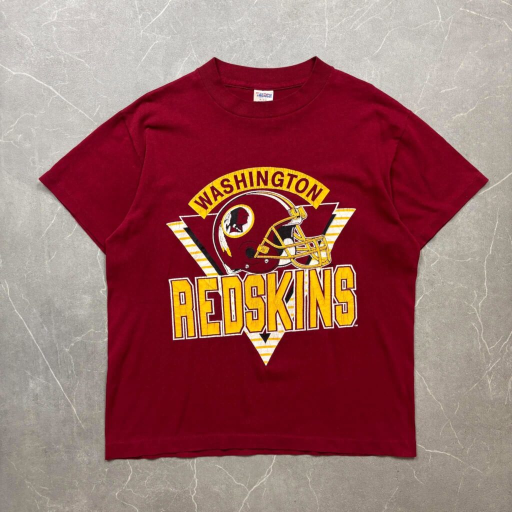 Washington Redskins Vintage Trench NFL Graphic Tee M
