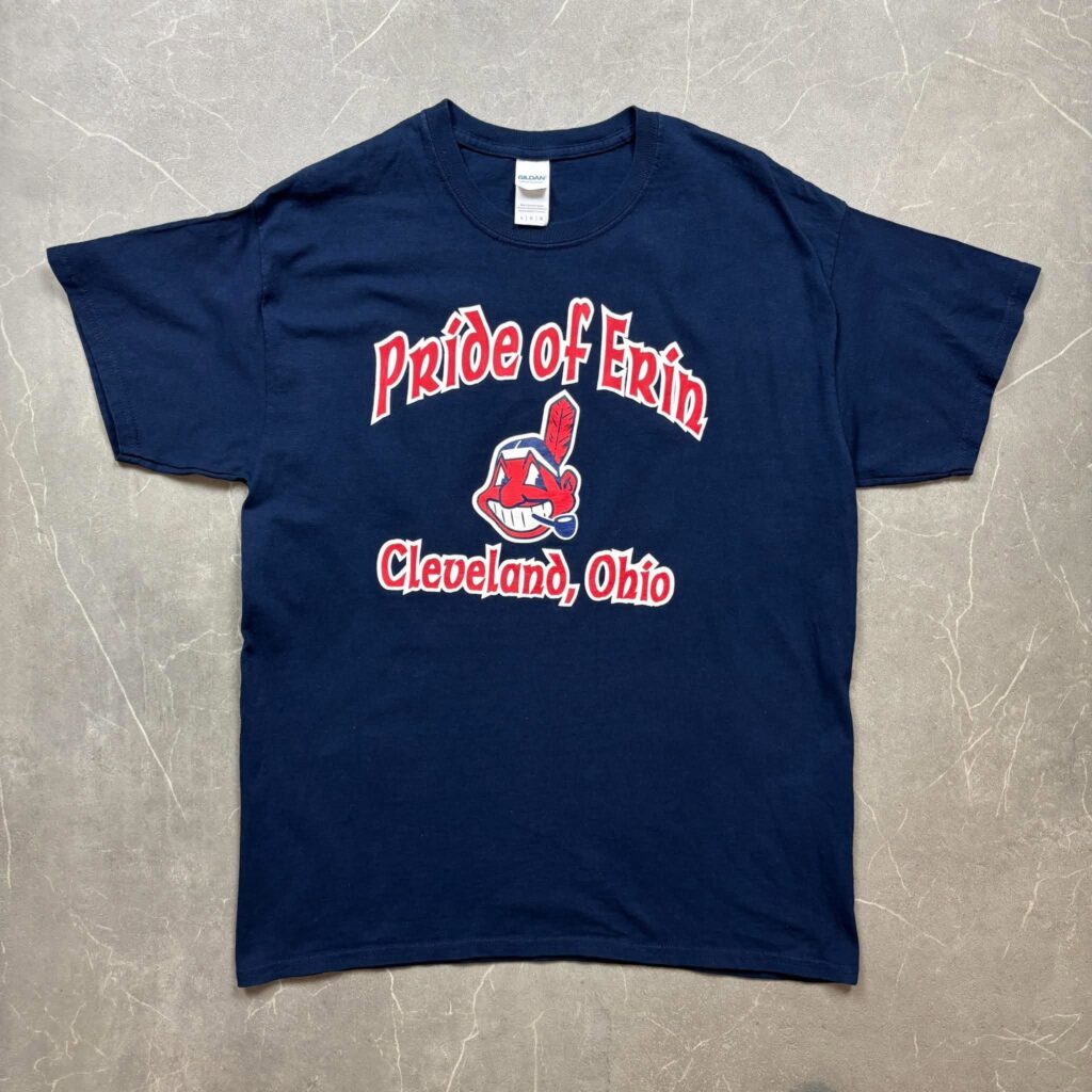 Cleveland Indians Pride of Erin MLB T shirt L