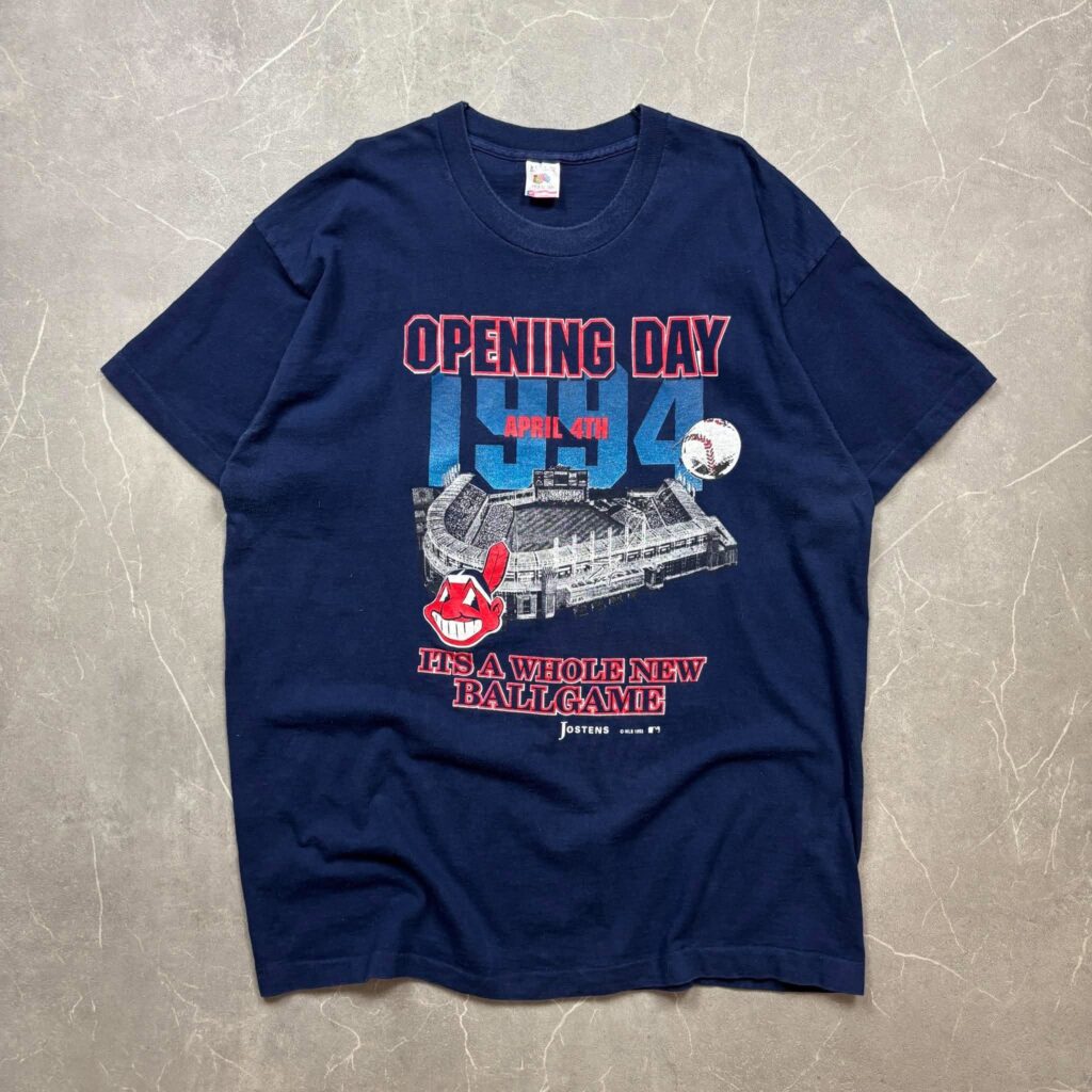 Cleveland Indians Vintage 1994 Opening Day MLB T shirt XL