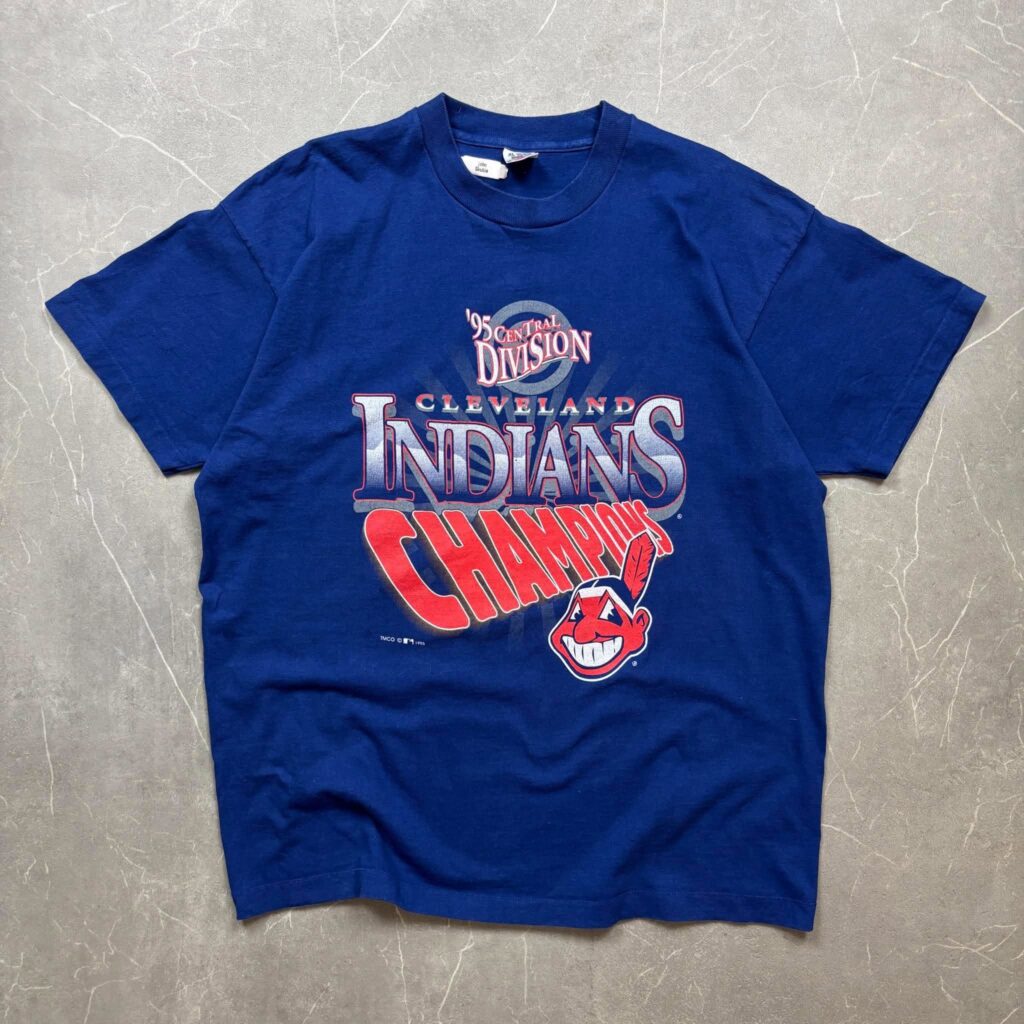 Cleveland Indians Vintage 1995 FOTL MLB T shirt XL