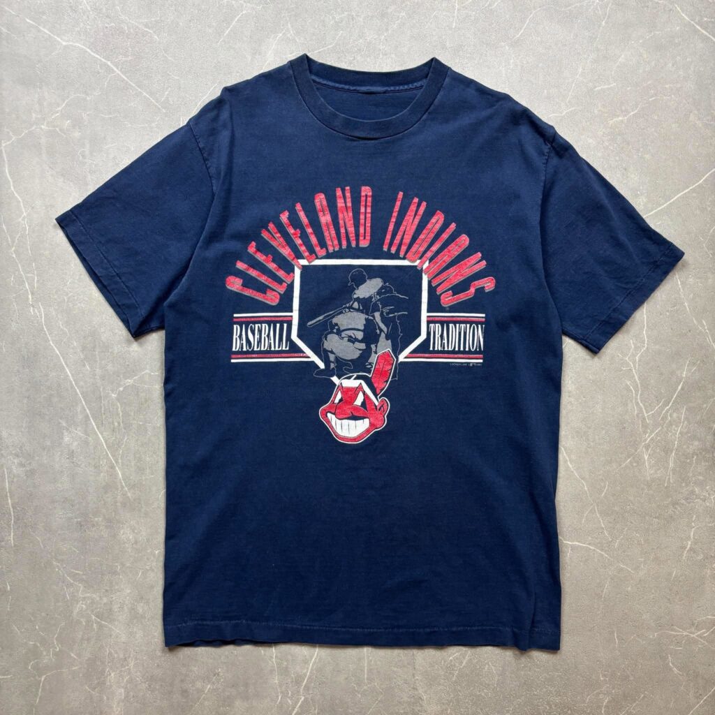 Cleveland Indians Vintage 1993 Lockerline MLB T Shirt M