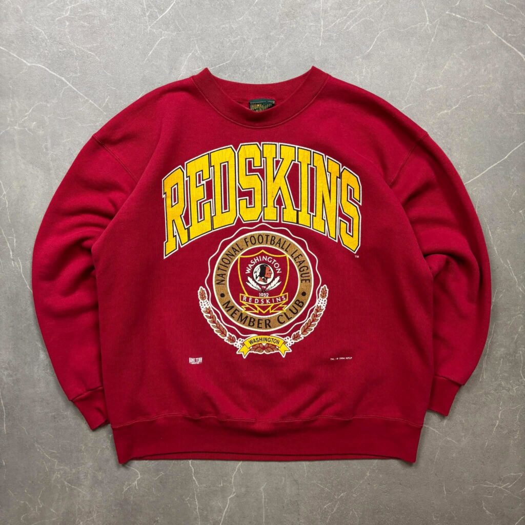 Washington Redskins Vintage 1994 Graphic NFL Crewneck XL