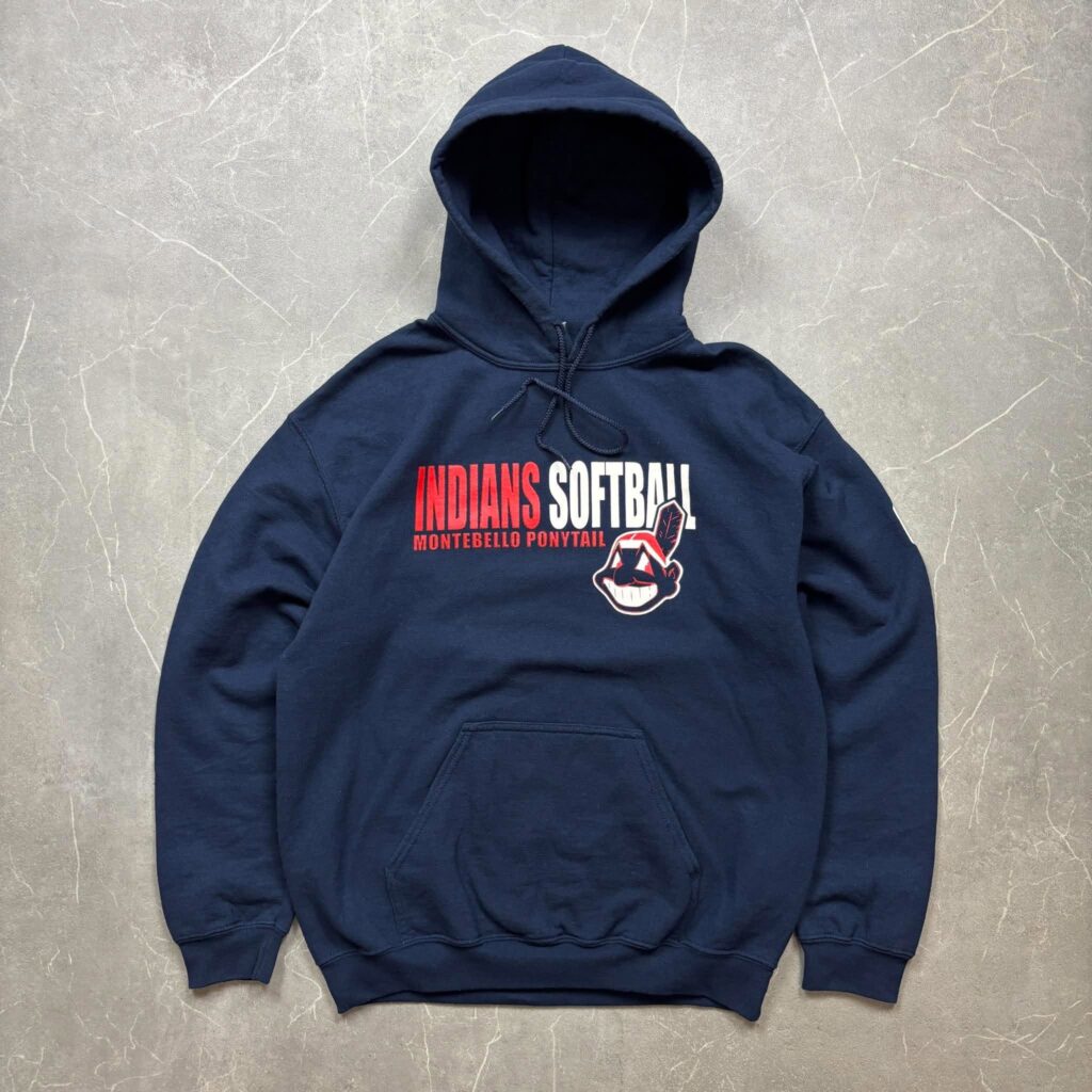 Cleveland Indians Softball Hoodie M