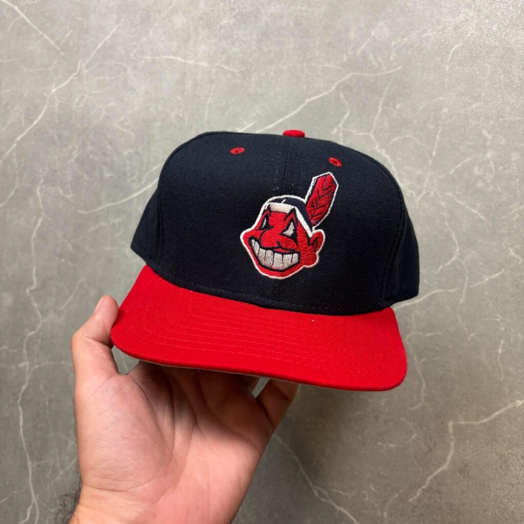 Cleveland Indians Vintage New Era Deadstock MLB Snapback