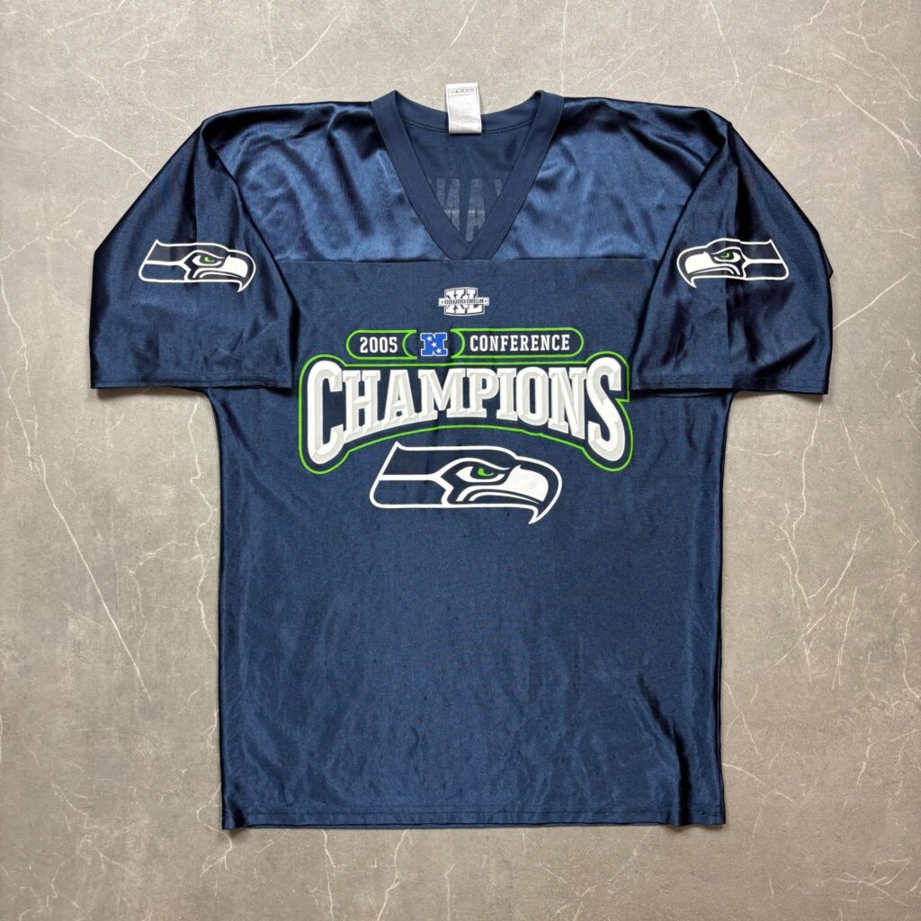 Seattle Seahawks Alexander 2005 Champs NFL Jersey M