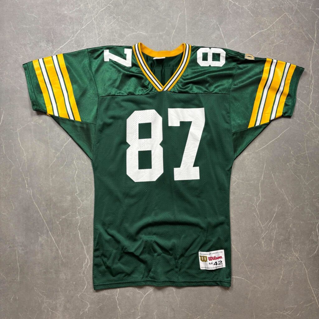 Green Bay Packers Brooks Vintage Wilson NFL Mez M