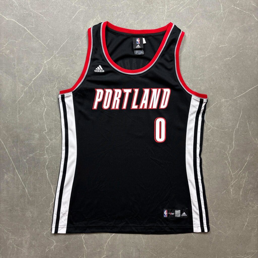 Portland Trail Blazers Damian Lillard Adidas NBA Mez női L
