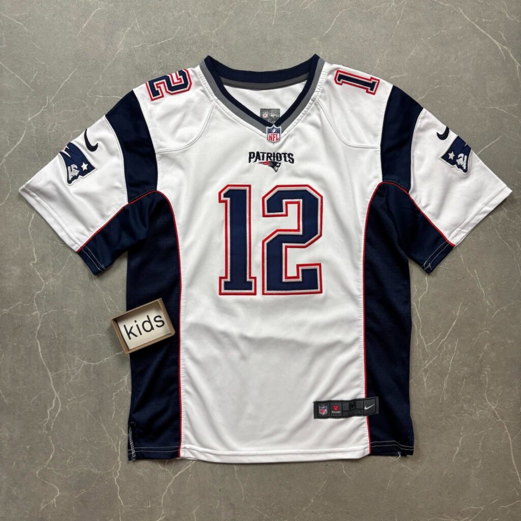 New England Patriots Brady Nike NFL Mez Gyerek M