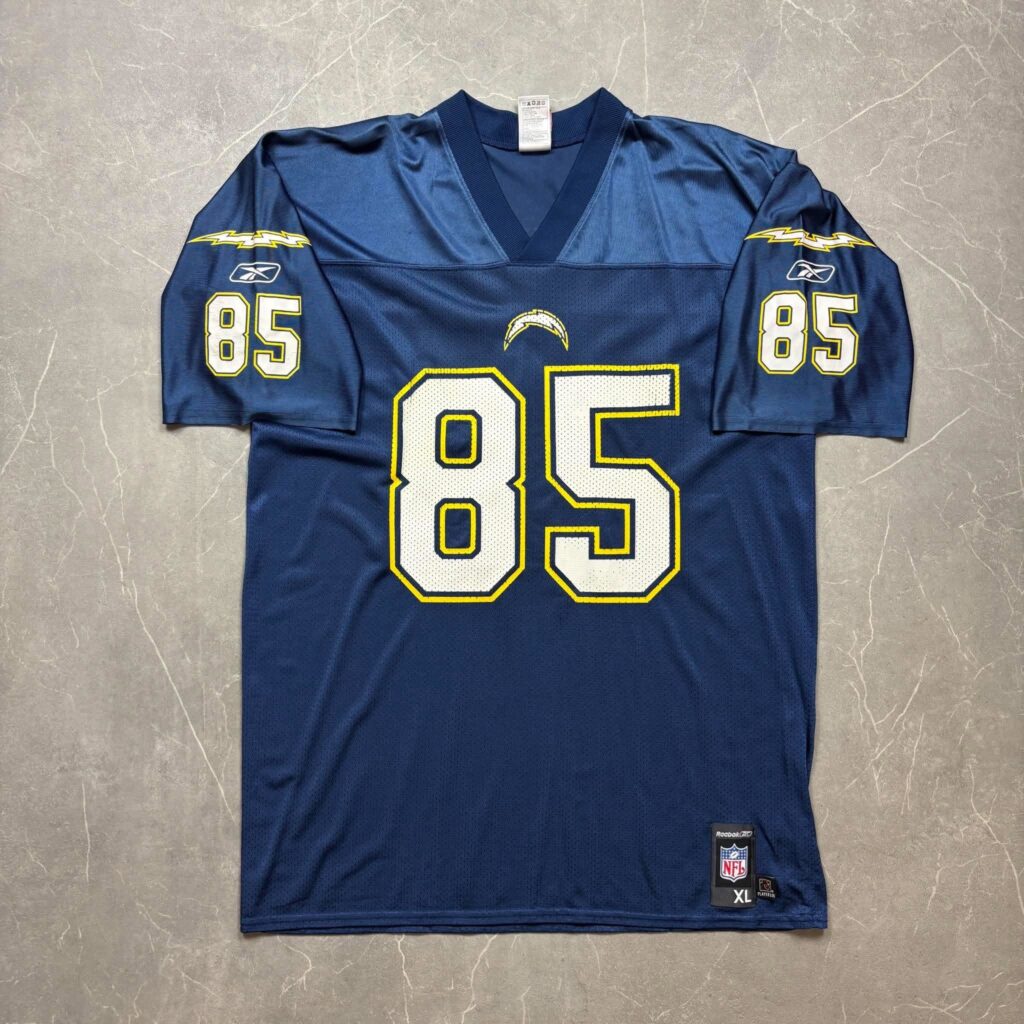 San Diego Chargers Gates Vintage Reebok NFL Mez XL