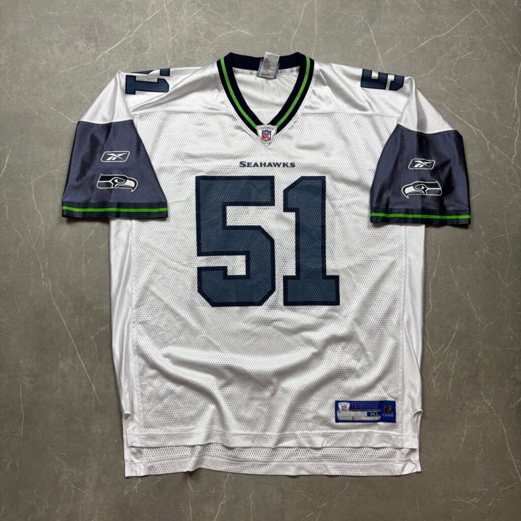 Seattle Seahawks Tatupu Vintage Reebok NFL Mez XL