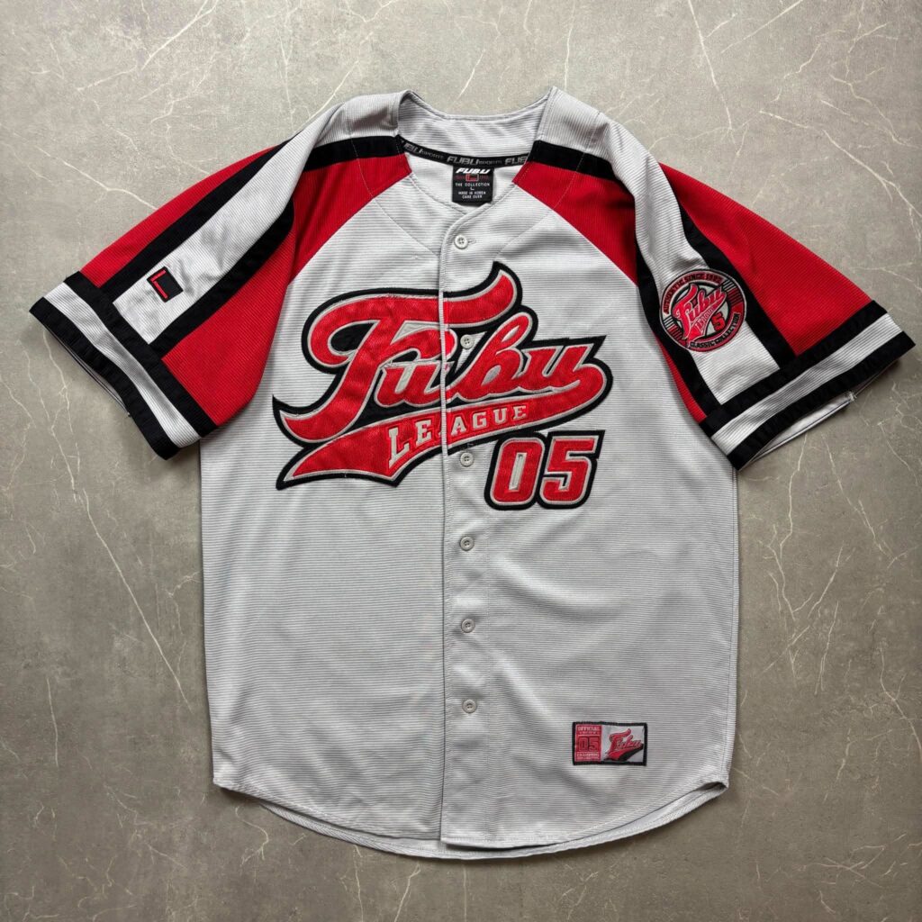 Fubu Vintage Y2k Baseball mez L