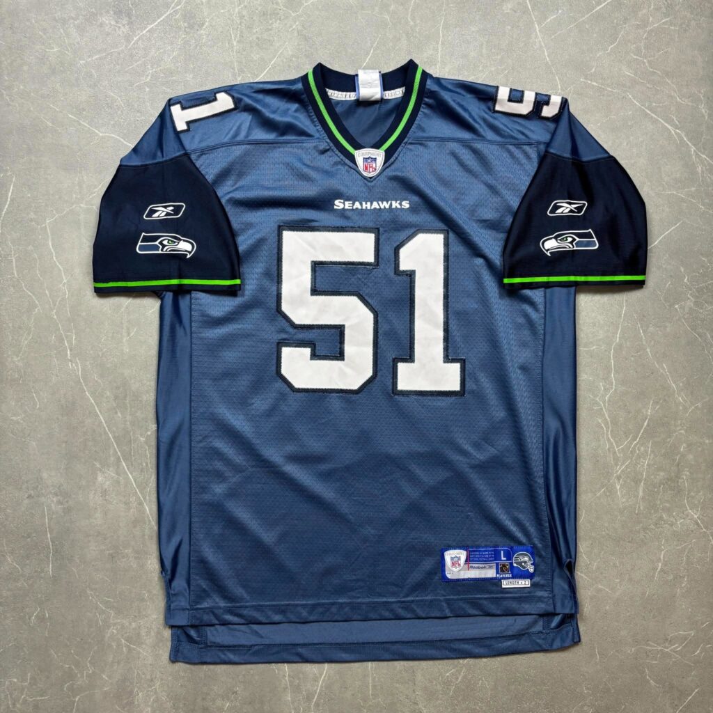 Seattle Seahawks Tatupu Vintage Reebok NFL Mez L