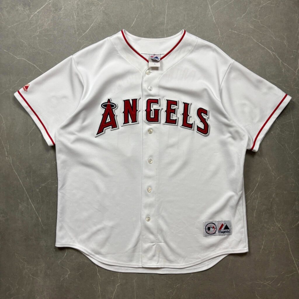 Los Angeles Angels Anderson Vintage Majestic MLB Jersey XL
