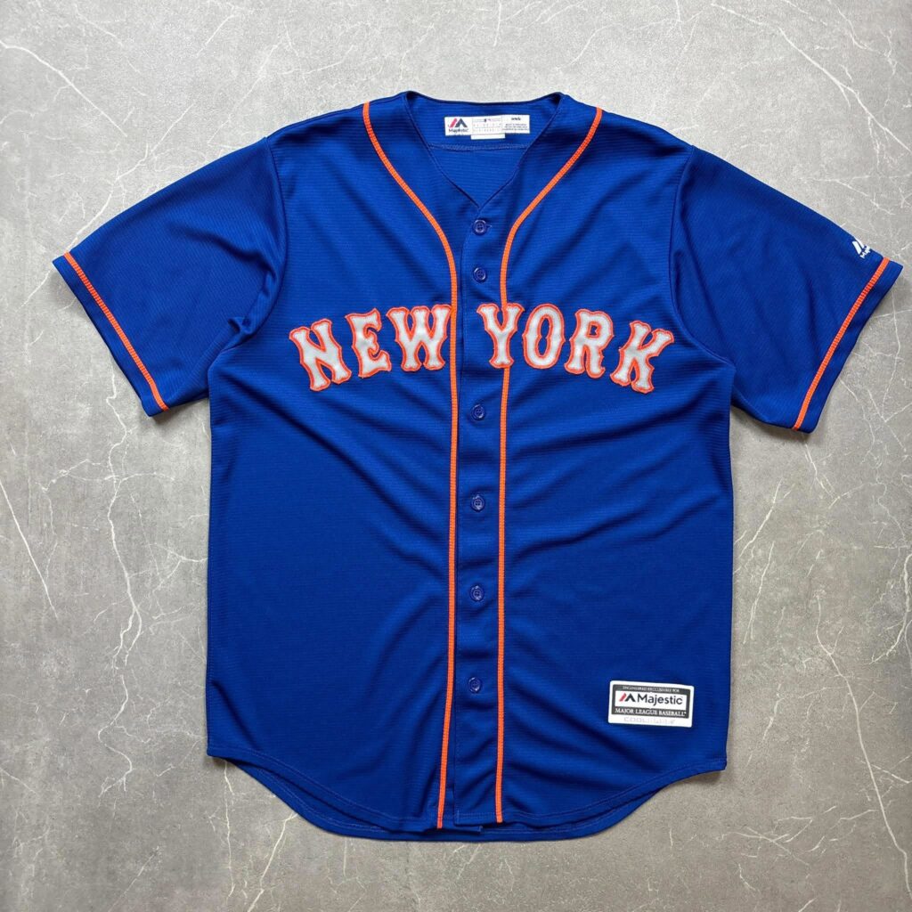 New York Mets Majestic MLB Jersey M