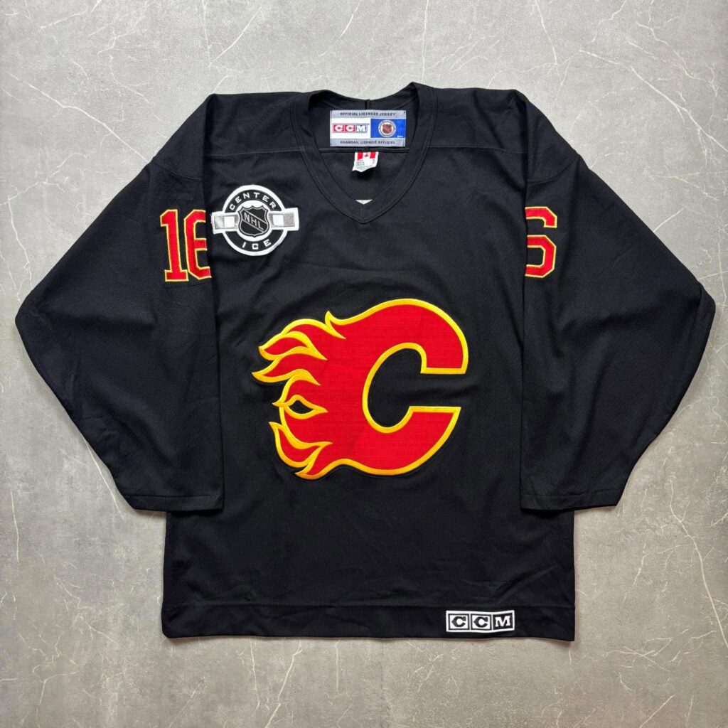 Calgary Flames Vintage CCM NHL Mez M