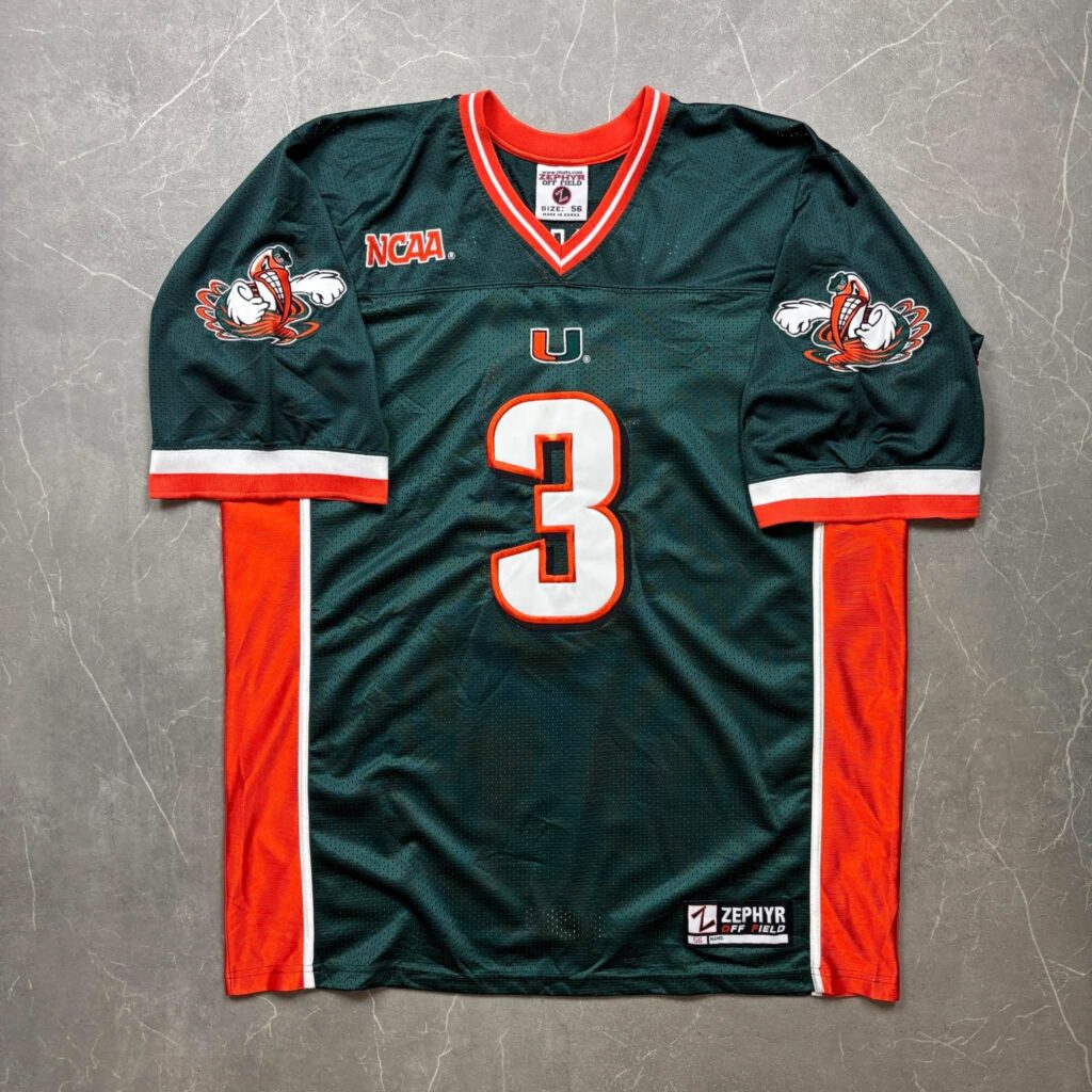 Miami Hurricanes NCAA Vintage Jersey XXL