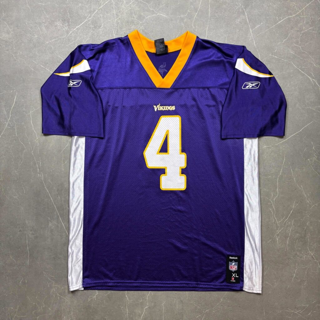Minnesota Vikings Brett Favre Vintage Reebok NFL Jersey XL