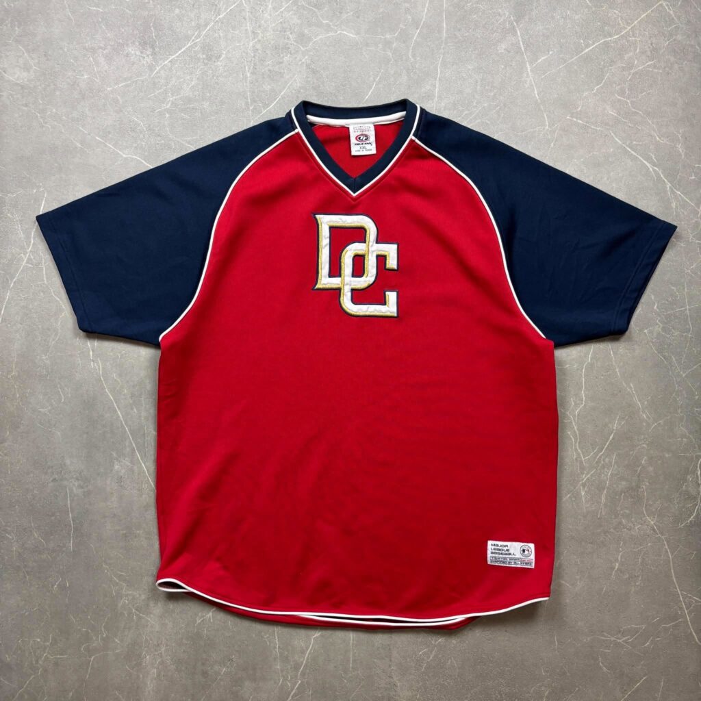 Washington Nationals Vintage True Fan MLB Shooting Shirt XXL