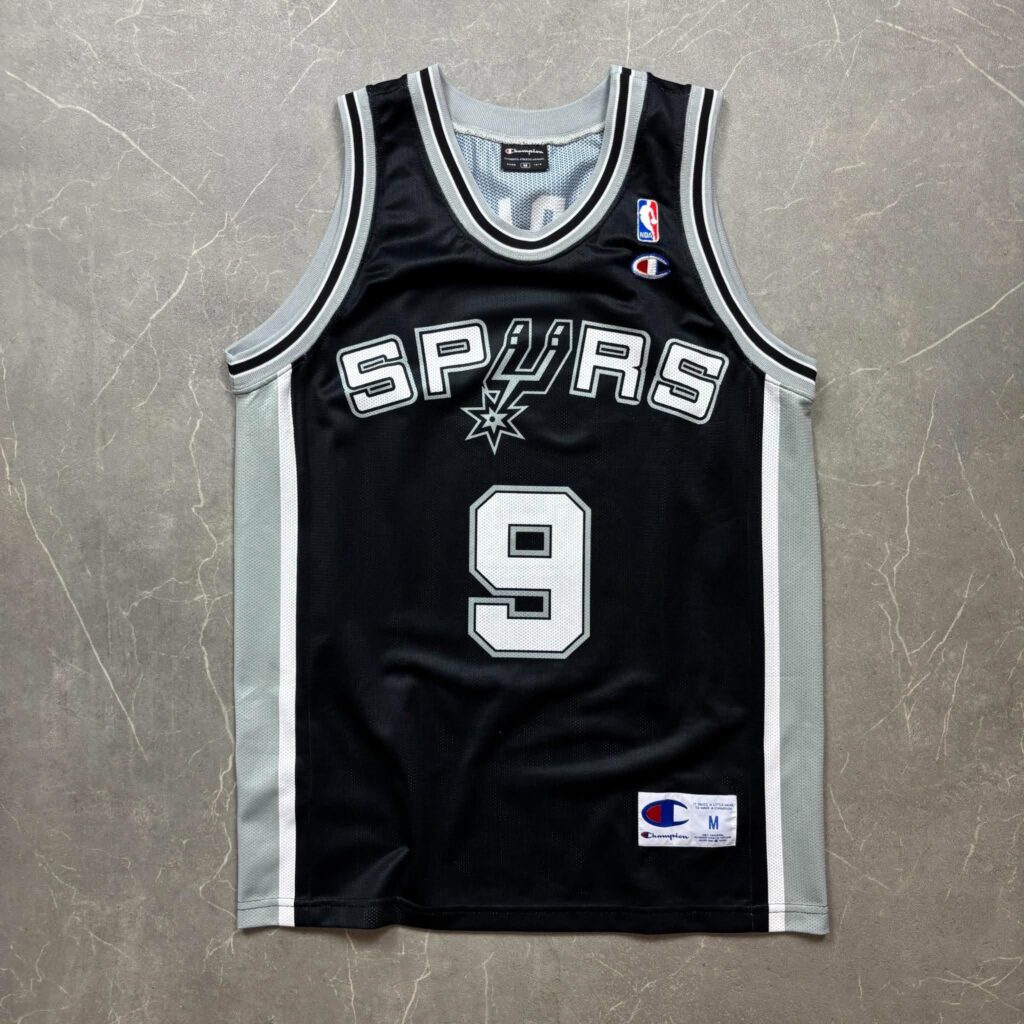 San Antonio Spurs Tony Parker Vintage Champion NBA Mez M